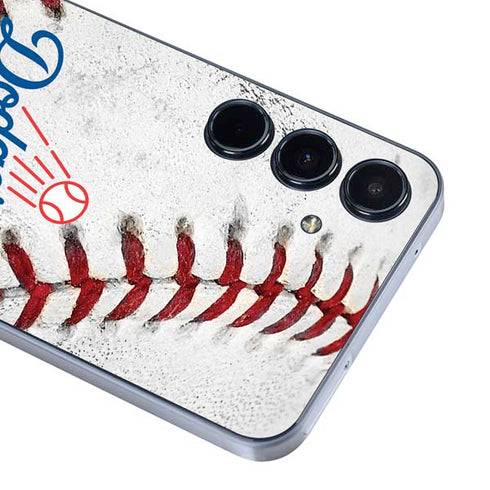 MLB Los Angeles Dodgers Game Ball Galaxy A35 5G Skin